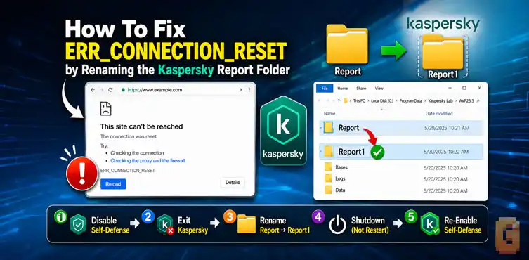 How To Fix the ERR_CONNECTION_RESET Error?