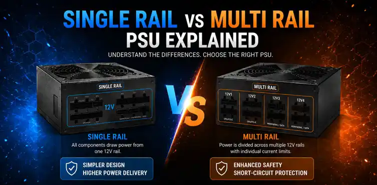 Single Rail vs Multi Rail PSU Explained