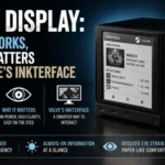 E-Ink Display: How It Works, Why It Matters and Valve’s Inkterface