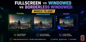 Fullscreen vs Windowed vs Borderless Windowed: Which to Use?