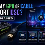 Does My GPU or Cable Support DSC? DSC Explained