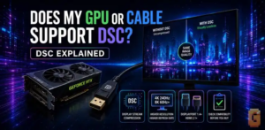 Does My GPU or Cable Support DSC? DSC Explained