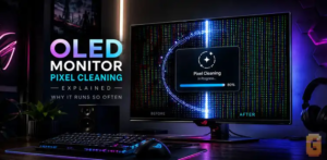 OLED Monitor Pixel Cleaning Explained: Why It Runs So Often