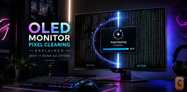 OLED Monitor Pixel Cleaning Explained: Why It Runs So Often