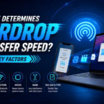 What determines AirDrop transfer speed? Learn key factors